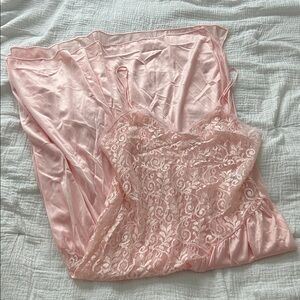 Undercover Wear Blush Lace Chemise Lingerie